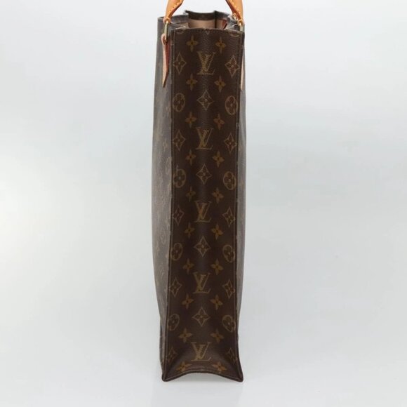 LOUIS VUITTON Monogram Sac Plat Hand Bag M51140 LV Auth 134747 - Picture 5 of 16